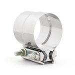 2,25-Zoll-Auto-Turbo-Auspuff-Fallrohr-Edelstahl-Lap-Joint-Bandklemme – Bild 2
