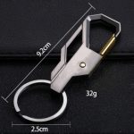 10 PCS Metall Schlüsselbund Männer Auto Creative Anhänger, zufällige Farblieferung – Bild 6