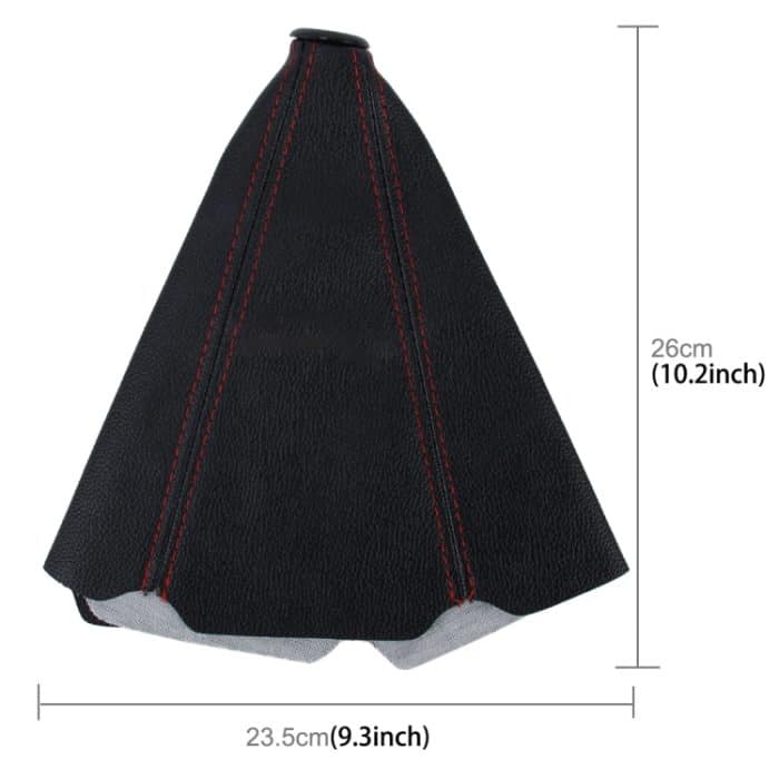 Auto Auto Universal Leder wasserdicht staubdicht Handbremse Schaltknauf Abdeckung – Bild 2