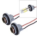2 Stück Auto-LED-Lampenfassung (ohne Licht), 1156, 1157, 7440, 7443, 9005, 9006, H1/H3, H4, H7, H8/H11, T10