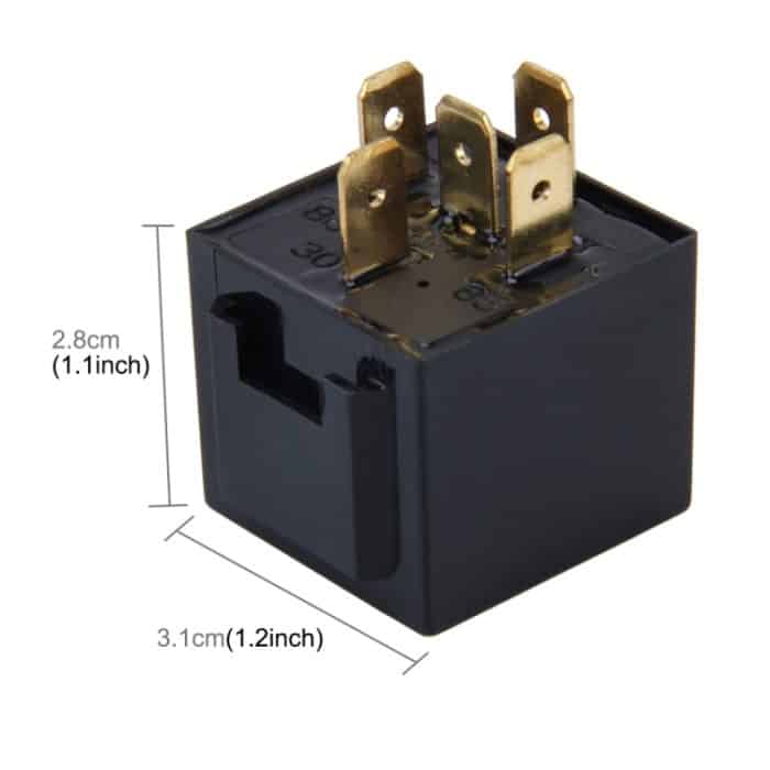 10 PCS JD-1914 40 AMP 12V Wasserdichtes Auto Auto Fünf-Stecker-Relais – Bild 2