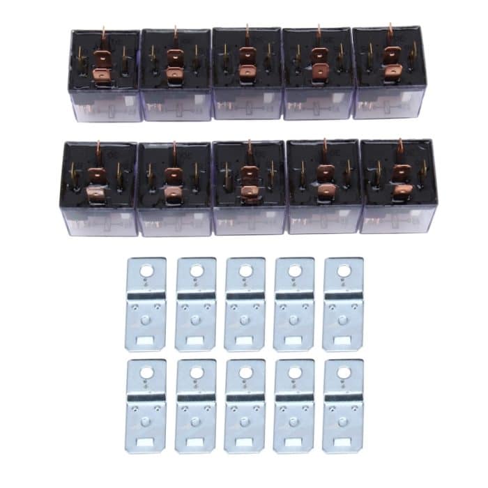10 PCS JD-1914 80 AMP 12V Wasserdichtes Auto Auto Fünf-Stecker-Relais – Bild 5
