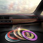 5 m flexible Zierleiste für selbstgebaute Automobile, Innen- und Außenformteile, dekorativer Linienstreifen mit Filmschaber – Bild 7