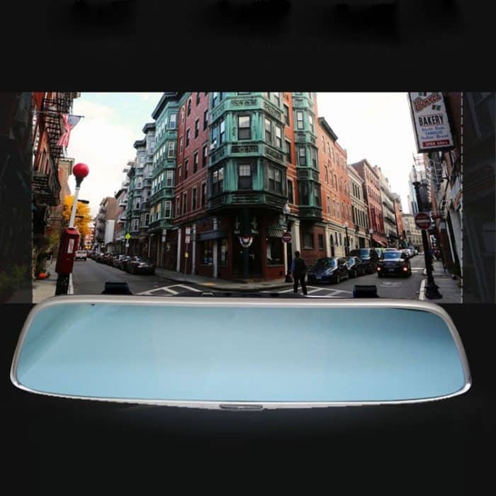 5-Zoll-IPS-Touchscreen-Rückspiegel-Autorekorder mit Dual Channel 720P-Auto-Blackbox, separater Kamera, Unterstützung einer 32-GB-TF-Karte, Nachtsicht, 150-Grad-Weitwinkelanzeige – Bild 7