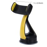 Auto Auto Universal Dashboard Doppelschicht PU-Basis Telefonhalterung, Für iPhone, Galaxy, Huawei, Xiaomi, Sony, LG, HTC, Google und andere Smartphones und GPS-Länge zwischen 3,0 und 3,6 Zoll – Bild 2