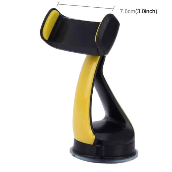 Auto Auto Universal Dashboard Doppelschicht PU-Basis Telefonhalterung, Für iPhone, Galaxy, Huawei, Xiaomi, Sony, LG, HTC, Google und andere Smartphones und GPS-Länge zwischen 3,0 und 3,6 Zoll – Bild 2