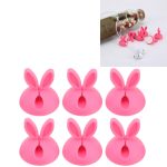 6 Stück CC-941 Hasenförmiger Einloch-Kabelklemmenhalter, Kabelmanagementsystem und Kabelorganisationslösung, 6 PCS C Rabbit Shape(Black), 6 PCS C Rabbit Shape(Pink), 6 PCS C Rabbit Shape(Green), 6 PCS C Rabbit Shape(Yellow)