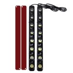 2 Stück 8 W 240 LM 6000 K Tagfahrlicht mit 8 SMD-5050-Lampen, DC 12 V, 8W – Bild 5