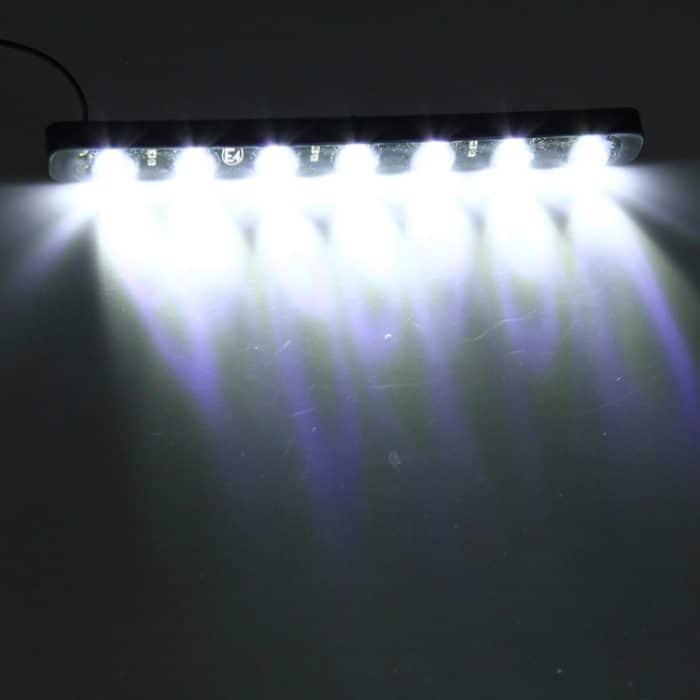 2 Stück 7 W 210 LM 6000 K Tagfahrlicht mit 7 SMD-5050-Lampen, DC 12 V, 7W – Bild 7