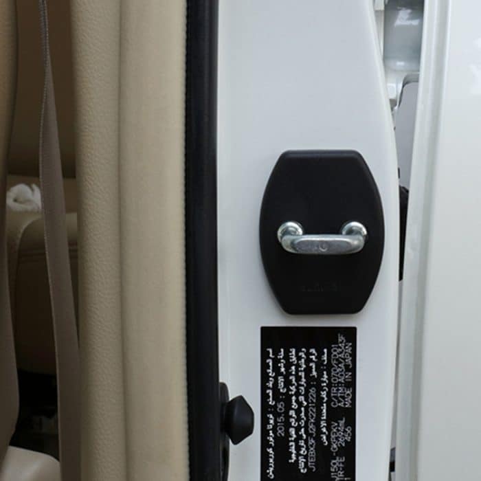 4 PCS Autotürschloss Schnalle Dekorierte Rostschutzschutzabdeckung für DS3 DS4 DS5 DS5LS DS6 – Bild 6