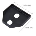 4 PCS Autotürschloss Schnalle Dekorierte Rostschutzabdeckung für Forester SUBARU XV Outback – Bild 3