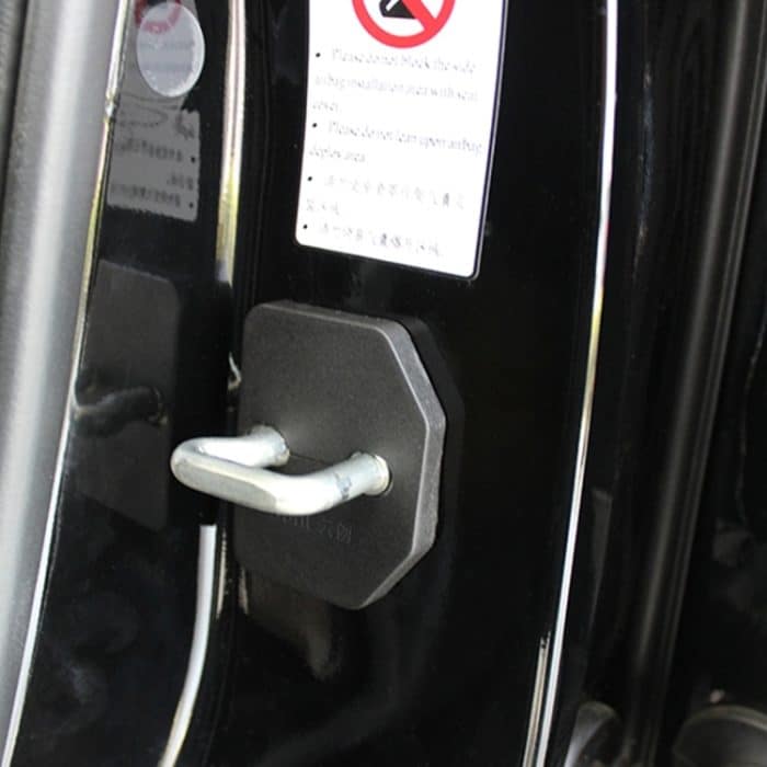 4 PCS Autotürschloss Schnalle Dekorierte Rostschutzschutzabdeckung für SKOD Octavia 2015 Version Classic Octavia – Bild 7