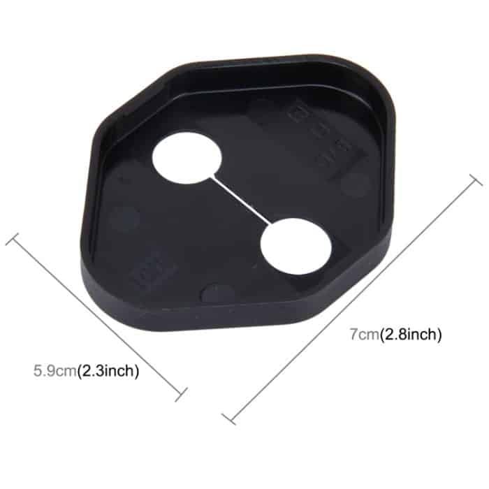 4 PCS Autotürschloss Schnalle Dekorierte Rostschutzabdeckung für Toyota Corolla VIOS Highlander YARiS L Corolla Ralink – Bild 3