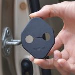 4 PCS Autotürschloss Schnalle Dekorierte Rostschutzabdeckung für Toyota Corolla VIOS Highlander YARiS L Corolla Ralink – Bild 5