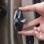 4 PCS Autotürschloss Schnalle Dekorierte Rostschutzabdeckung für Toyota Corolla VIOS Highlander YARiS L Corolla Ralink – Bild 6