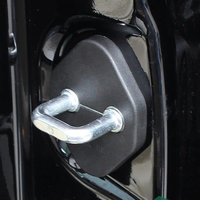 4 PCS Autotürschloss Schnalle Dekorierte Rostschutzabdeckung für FAW B70 X80 B90 Mazda3 MITSUBISHI GALANT LANCER-EX Lancer – Bild 5