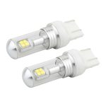 2 Stück 7443 40 W 800 LM 6000 K Auto-Bremslicht mit 8 CREE-Lampen, DC 12 V, 7443 – Bild 2