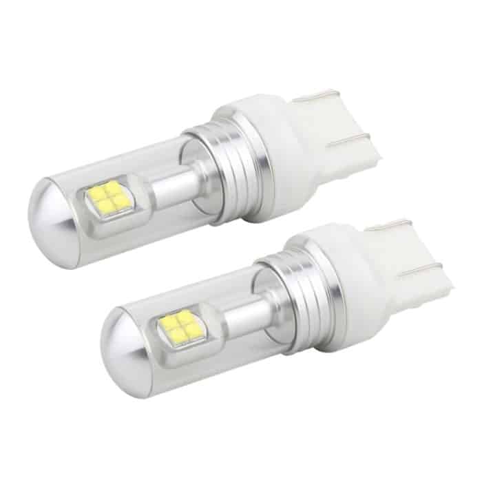 2 Stück 7443 40 W 800 LM 6000 K Auto-Bremslicht mit 8 CREE-Lampen, DC 12 V, 7443 – Bild 2