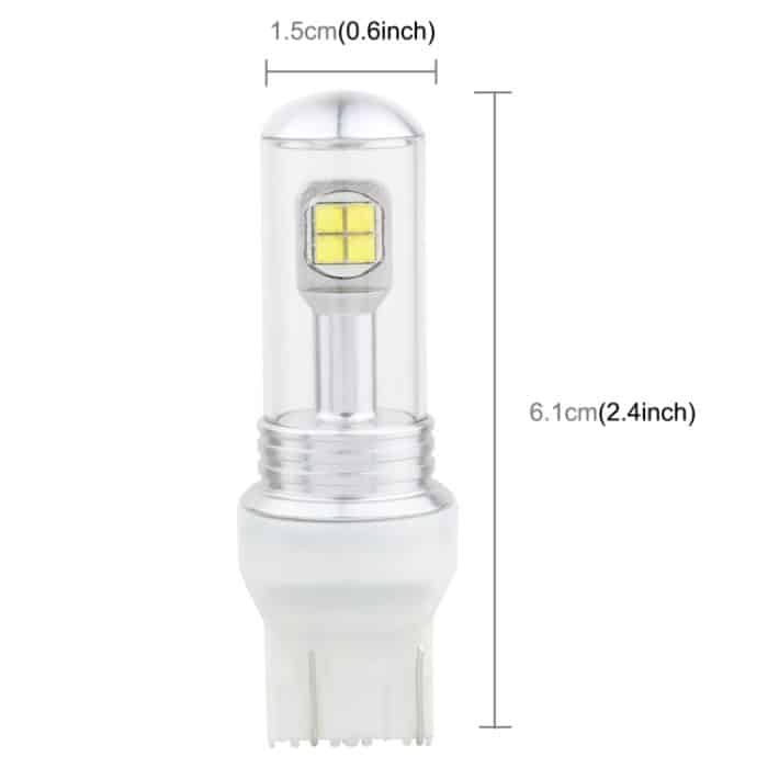 2 Stück 7443 40 W 800 LM 6000 K Auto-Bremslicht mit 8 CREE-Lampen, DC 12 V, 7443 – Bild 4