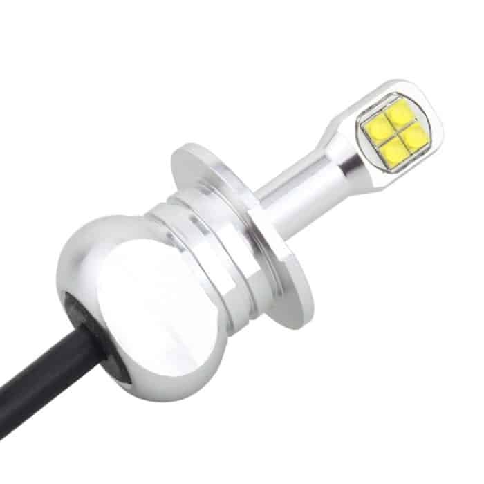 2 Stück H3 40 W 800 LM 6000 K 8 CREE LEDs Auto-Nebelscheinwerfer, DC 12 V, H3 – Bild 3