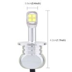 2 Stück H3 40 W 800 LM 6000 K 8 CREE LEDs Auto-Nebelscheinwerfer, DC 12 V, H3 – Bild 4