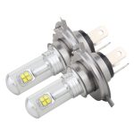 2 Stück H4 40 W 800 LM 6000 K 8 CREE LEDs Auto-Nebelscheinwerfer, DC 12 V, H4 – Bild 2