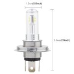 2 Stück H4 40 W 800 LM 6000 K 8 CREE LEDs Auto-Nebelscheinwerfer, DC 12 V, H4 – Bild 3