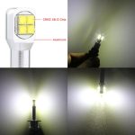 2 Stück T10/W5W 40 W 800 LM 6000 K Auto-Umrissleuchte Leseleuchte Kennzeichenleuchte mit 8 Lampen, DC 12 V, Blue Light, Red Light, White Light, Yellow Light – Bild 5