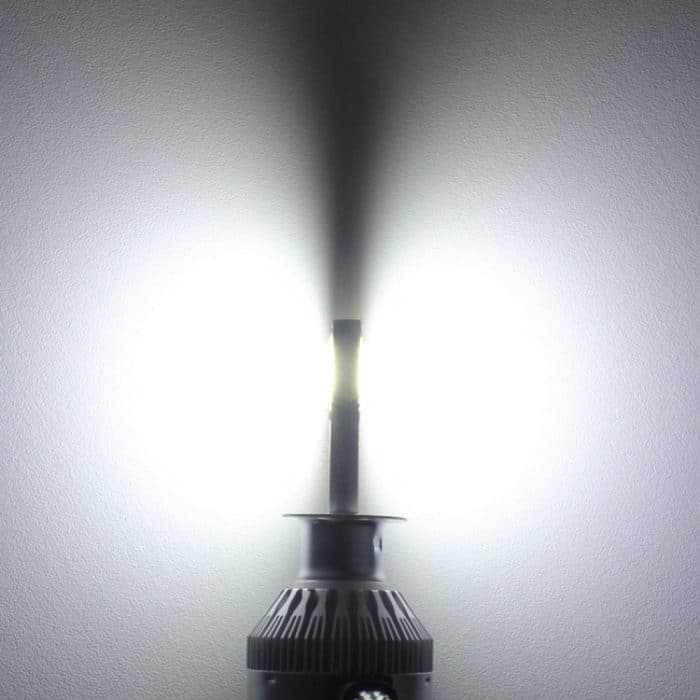 2 Stück H13 18 W 1800 LM 6000 K IP68 Canbus Konstantstrom-Auto-LED-Scheinwerfer mit 2 COB-Lampen, DC 9–36 V, H13 – Bild 5