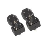 2 PCS Auto Anti-Theft Hood Latch Locking Catch Buckle Motorabdeckung mit Schloss für Jeep Wrangler JL 2018