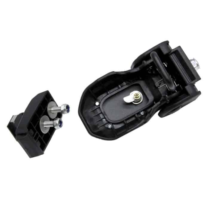 2 PCS Auto Anti-Theft Hood Latch Locking Catch Buckle Motorabdeckung mit Schloss für Jeep Wrangler JL 2018 – Bild 3