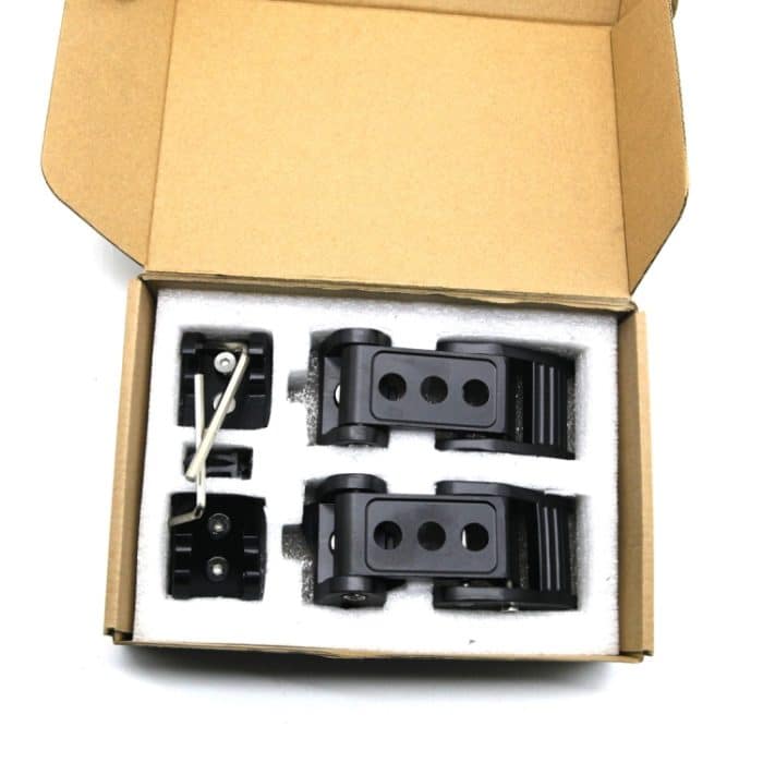 2 Stück Auto Drei Löcher Haubenverriegelung Verriegelung Fangschnalle Motorabdeckung für Jeep Wrangler JK 2007-2017 – Bild 5