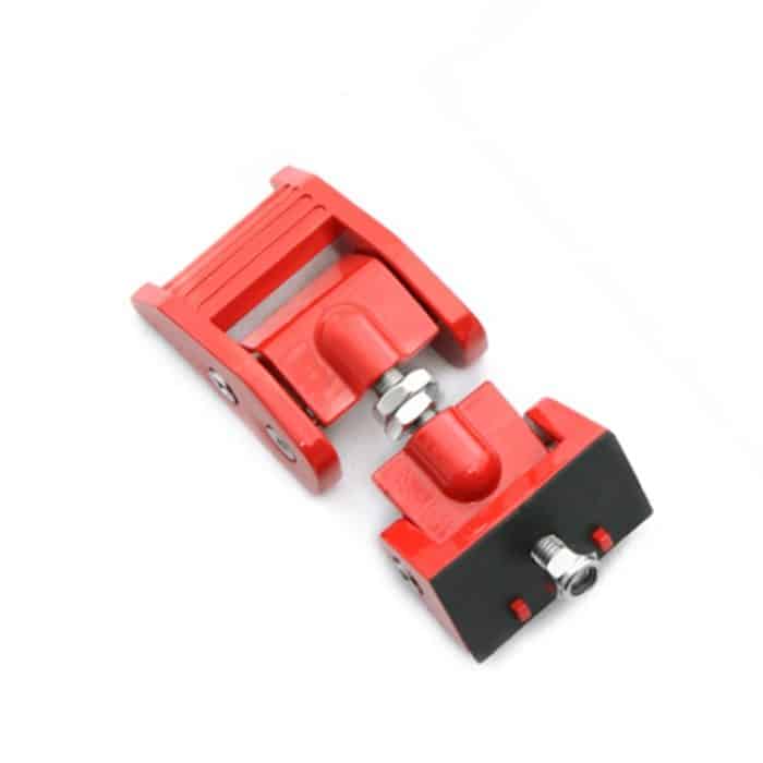 2 PCS Auto Latch Locking Catch Buckle Motorabdeckung für Jeep Wrangler JK 2007-2017, Jeep Wrangler JK 2007-2017 (Red), Jeep Wrangler JK 2007-2017 (Black) – Bild 2