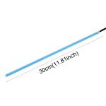 2 PCS 30cm DC12V 4.2W Ultradünne Auto Auto Doppelfarben Blinker / Lauflichter, mit LED SMD-2835 Lampenperlen (Blinker: Gelbes Licht; Lauflichter: Weißes Licht) – Bild 3