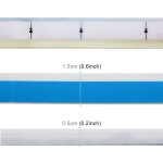 2 PCS 30cm DC12V 4.2W Ultradünne Auto Auto Doppelfarben Blinker / Lauflichter, mit LED SMD-2835 Lampenperlen (Blinker: Gelbes Licht; Lauflichter: Weißes Licht) – Bild 4