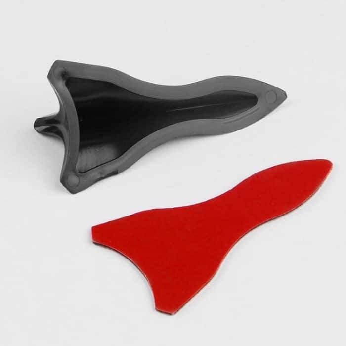 10 PCS Universal Auto Black Shark Fin Diffusor Vortex Generator Dachspoiler – Bild 4