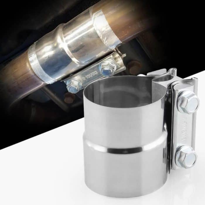 2,0 Zoll Auto Turbo Auspuff Fallrohr Edelstahl Überlappungsbandklemme – Bild 8