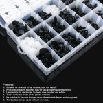 415 PCS Car Retainer Clips Sortiment Car Panel Trim Kunststoffbefestigungen Nietclips Set – Bild 3