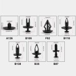 415 PCS Car Retainer Clips Sortiment Car Panel Trim Kunststoffbefestigungen Nietclips Set – Bild 6