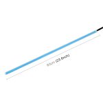 2 Stück 45 cm DC12 V 5 W ultradünne wasserdichte Auto-Auto-Doppelfarben-Blinker/Lauflichter SMD-2835 LED-Lampen (Blinker: gelbes Licht; Lauflichter: blaues Licht), 45cm Turn Lights: Yellow Light; Running Lights: White Light... – Bild 3