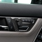 2 PCS Car Carbon Fiber Sitzverstellung für den linken Antriebssitz Dekorativer Aufkleber für Mercedes-Benz W204 2007-2013 – Bild 7