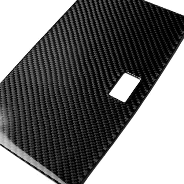 Auto Carbon Fibre Console Navigation Panel Dekorativer Aufkleber für Mercedes-Benz W204 C Klasse 2007-2010 – Bild 3