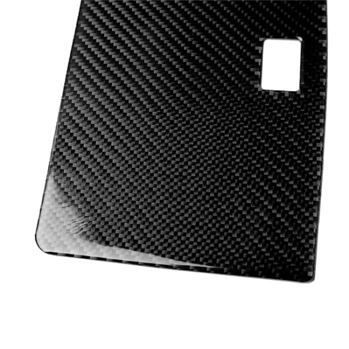 Auto Carbon Fibre Console Navigation Panel Dekorativer Aufkleber für Mercedes-Benz W204 C Klasse 2007-2010 – Bild 4