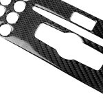 Auto Carbon Fiber Center Console Panel Dekorativer Aufkleber für Mercedes-Benz W204 C Klasse 2007-2010 – Bild 4