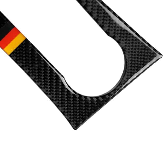 Auto Deutsche Flagge Kohlefaser Klimaanlage Panel Aufkleber für Mercedes-Benz W204 C Klasse 2007-2010 – Bild 4