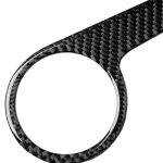 3 PCS Car Carbon Fiber Scheinwerfer Rahmen Dekorativer Aufkleber für Mercedes-Benz W204 C Klasse 2007-2010, Linkslenker – Bild 4