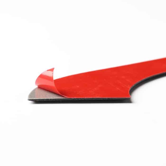 3 PCS Car Carbon Fiber Scheinwerfer Rahmen Dekorativer Aufkleber für Mercedes-Benz W204 C Klasse 2007-2010, Linkslenker – Bild 5