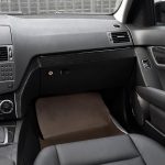 3 PCS Car Carbon Fiber Scheinwerfer Rahmen Dekorativer Aufkleber für Mercedes-Benz W204 C Klasse 2007-2010, Linkslenker – Bild 7