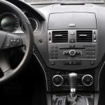 3 PCS Car Carbon Fiber Scheinwerfer Rahmen Dekorativer Aufkleber für Mercedes-Benz W204 C Klasse 2007-2010, Linkslenker – Bild 9