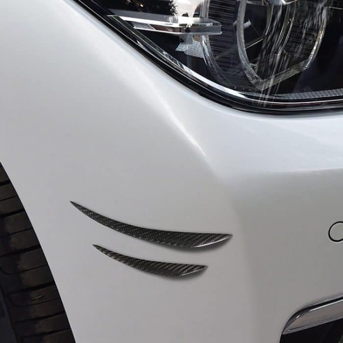 4 PCS Universal Car Carbon Front Luftmesser dekorative Aufkleber – Bild 6